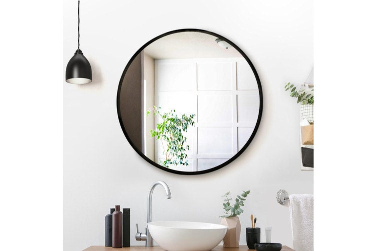 Embellir 60cm Wall Mirror Round Bathroom Makeup Mirror