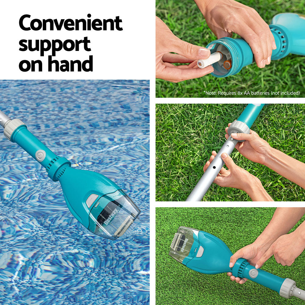 Bestway Pool Cleaner Vacuum Cordless Swimming Pools Cleaning Kit