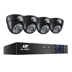 UL-tech CCTV Security System 4CH DVR 4 Cameras 1080p