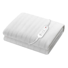 Giselle Electric Blanket Single Heated Fully Fitted Washable Pad Winter Warm