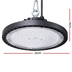 Leier LED High Bay Lights 100W UFO Industrial Workshop Warehouse Factory Lamp