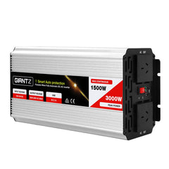 Giantz 1500W/3000W Pure Sine Wave Power Inverter 12V to 240V Camping Car Boat