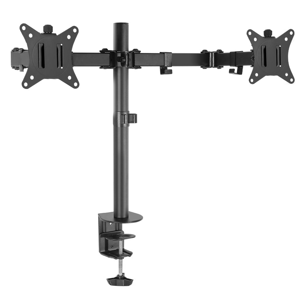 Artiss Monitor Stand Dual Arm Desk Mount 32'' Screen Holder Bracket