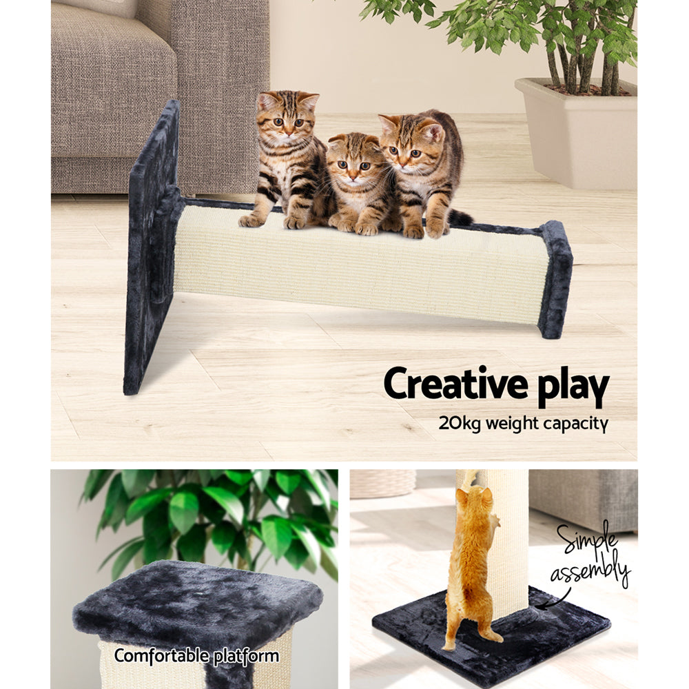 i.Pet Cat Tree Tower Scratching Post Scratcher Wood Condo House Trees Bed 92cm