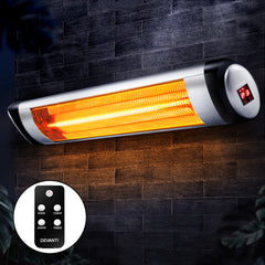 Devanti Electric Radiant Strip Heater Outdoor Indoor Infrared Heaters 2000W