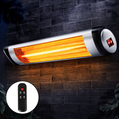 Devanti Electric Radiant Strip Heater Outdoor Indoor Infrared Heaters 2000W