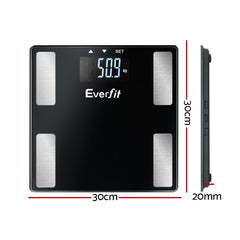 Electronic Digital Bathroom Scales Body Fat Scale Bluetooth Weight 180kg