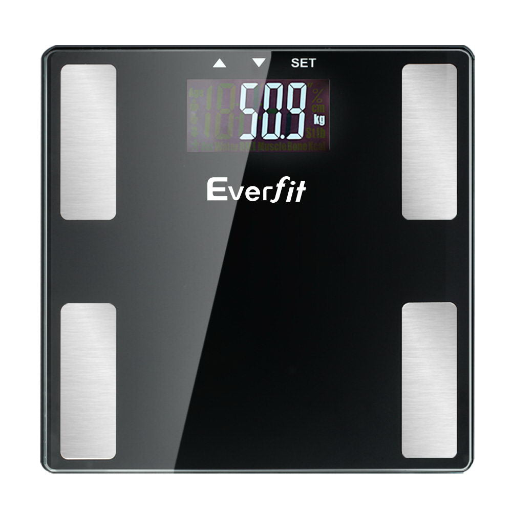 Electronic Digital Bathroom Scales Body Fat Scale Bluetooth Weight 180kg