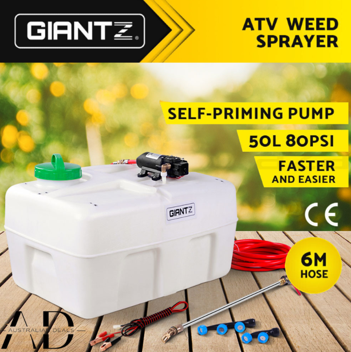 Giantz Weed Sprayer 50L Garden Spray