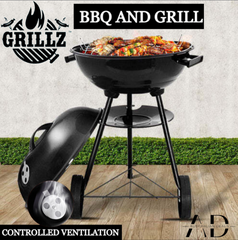 Grillz BBQ Grill Charcoal Smoker