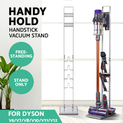 Artiss Freestanding Dyson Vacuum Cleaner Stand for V6 7 8 10 11 Silver