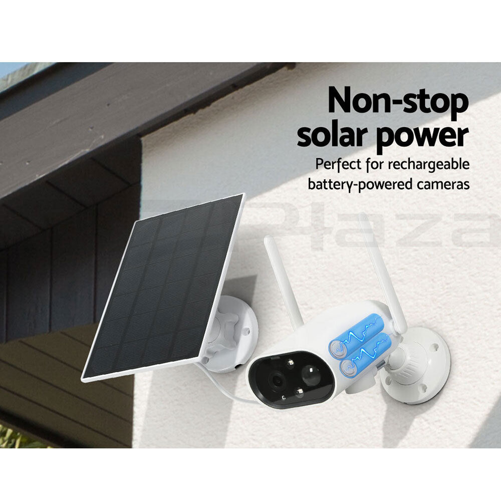 UL-tech Solar Panel For Security Camera Wireless 3W