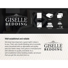 Giselle Bedding Memory Foam Contour Pillow Navy