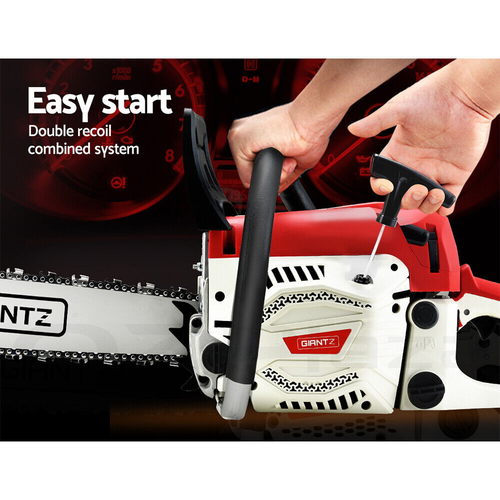 Giantz Chainsaw Petrol 62CC 20" Bar Commercial E-Start Pruning Chain Saw Spark Plug,Giantz Chainsaw Petrol 62CC 20" Bar Commercial Chain Saw E-Start Pruning 4.5HP