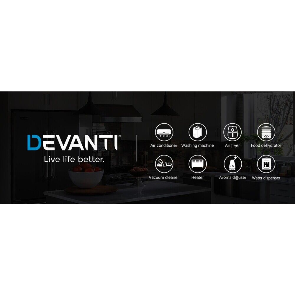 Devanti Air Fryer 8L Dual Zone Fryers