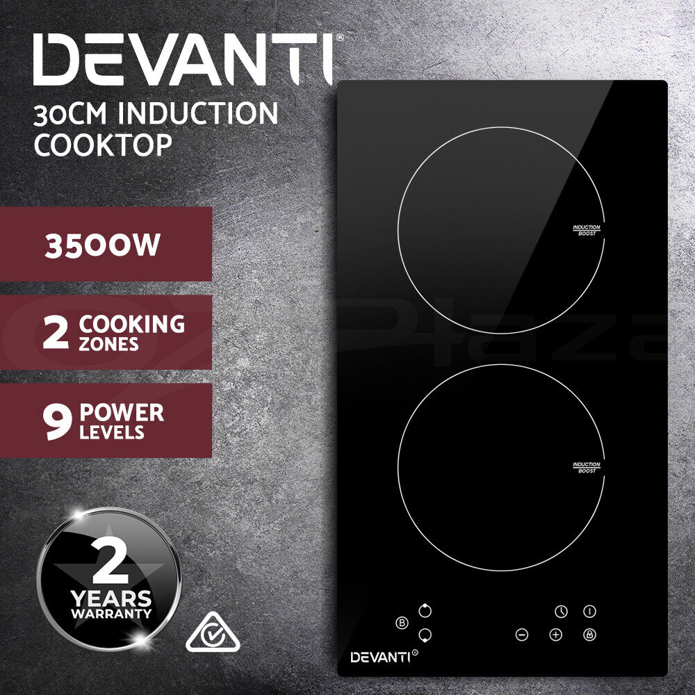 Devanti Induction Cooktop 30cm Electric Cooker