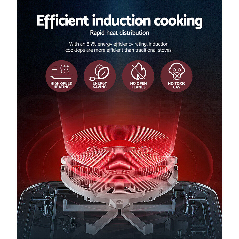 Devanti Induction Cooktop 30cm Electric Cooker