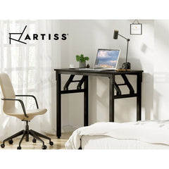 Artiss Computer Desk Foldable Balck 80CM