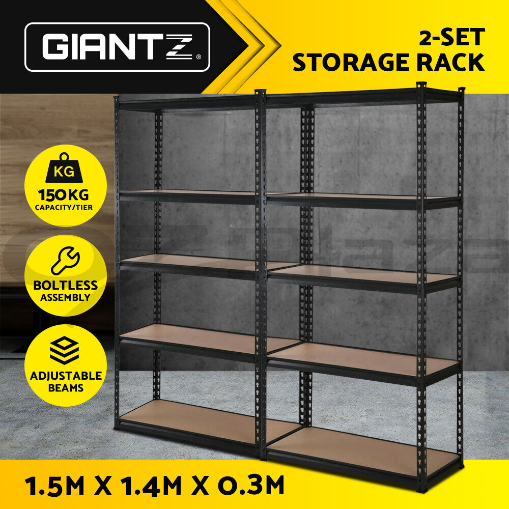 Giantz 2x1.5M Garage Shelving Warehouse Rack Pallet Racking Storage Shelves