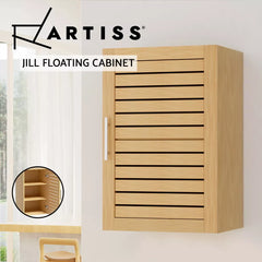 Artiss Bathroom Storage Cabinet 70cm Medicine 2 Tier Shelf Wall Mounted JILL