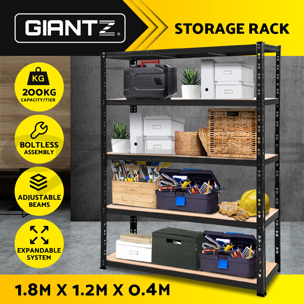 Giantz 1.8M Garage Shelving Warehouse Rack Pallet Racking Storage Steel