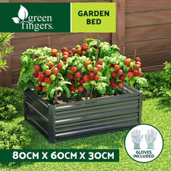 Greenfingers Garden Bed 80X60X30cm Planter Box