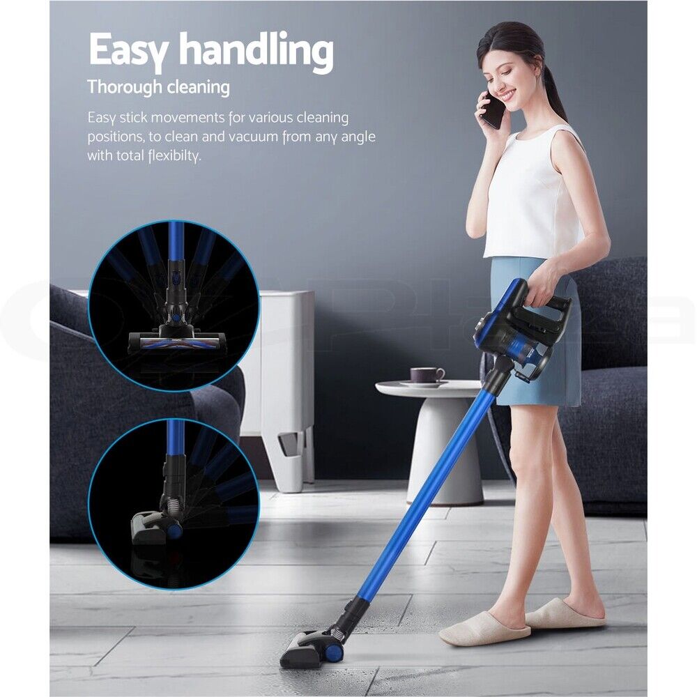 Devanti Handheld Vacuum Cleaner Brushless Cordless 250W Blue