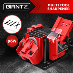 Giantz Tool Sharpener 96W Electric Drill Bit Knife Scissor Chisel Planer Grinder