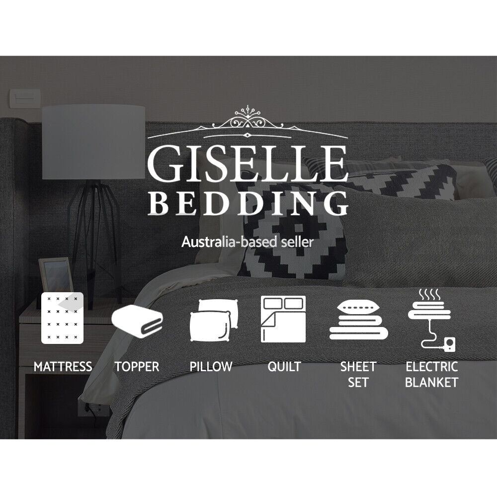 Giselle Bedding Natural Latex Pillow Classic Twin Pack