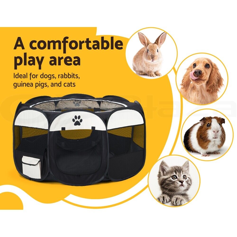 i.Pet Dog Playpen Tent Pet Crate Fence XL Enclosure