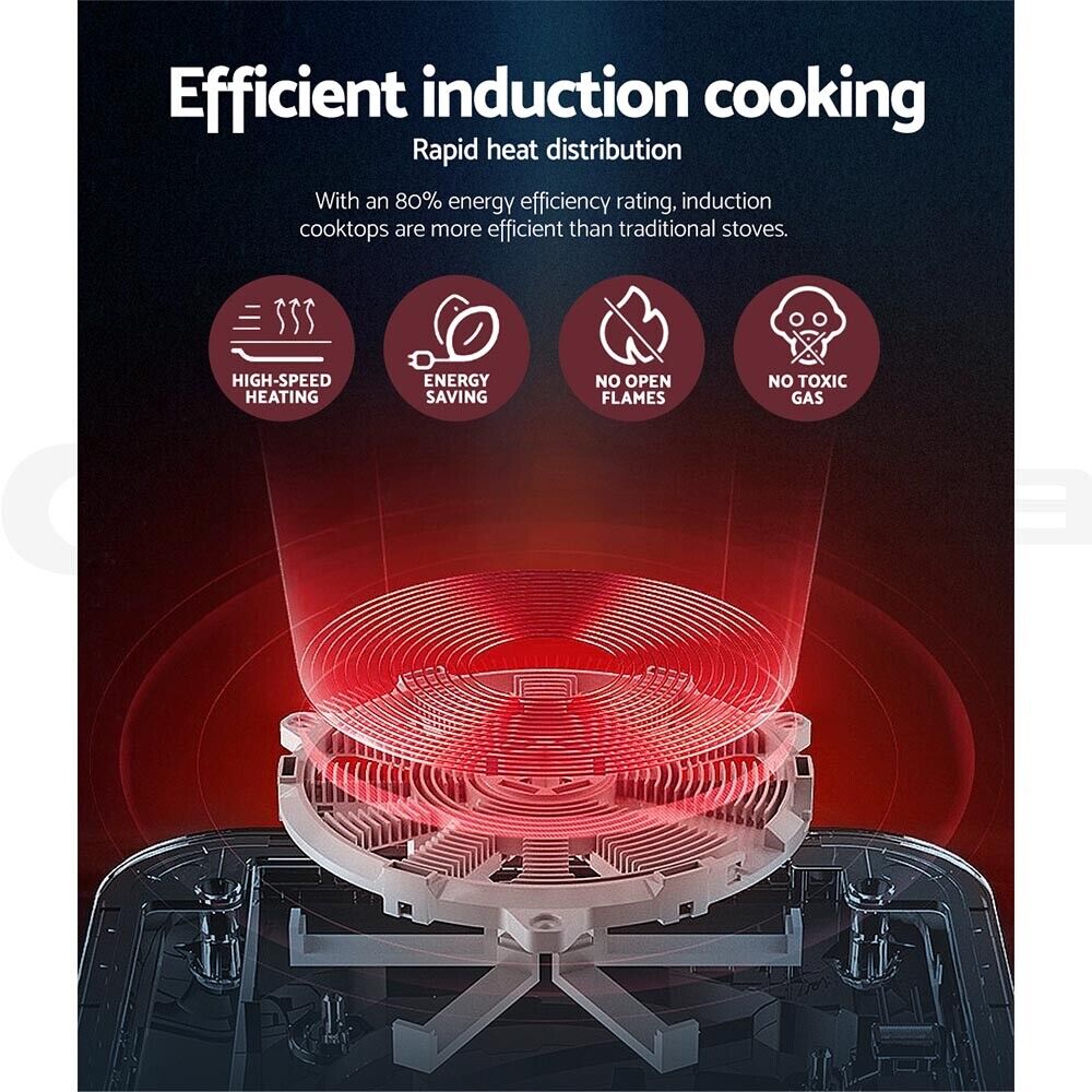 Devanti Induction Cooktop 60cm Portable Cooker