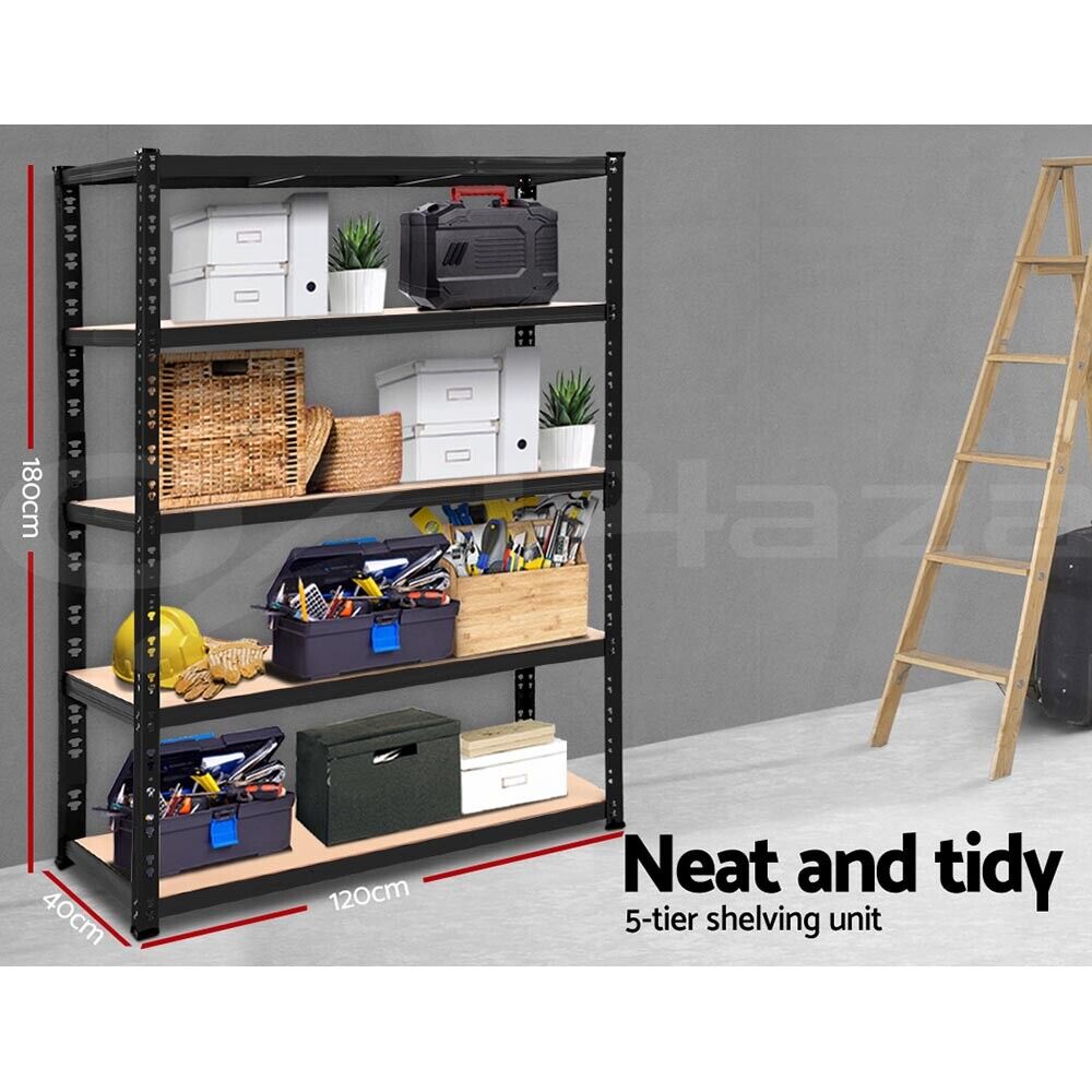 Giantz 1.8M Garage Shelving Warehouse Rack Pallet Racking Storage Steel