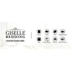 Giselle Heated Electric Blanket Double Washable Fully Fitted Polyester Pad Cover