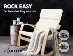 Artiss Rocking Armchair Bentwood Frame Aero