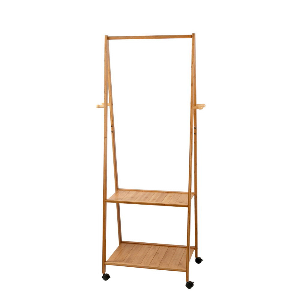 Artiss Clothes Rack Coat Stand 165x59cm Hanger Wheels