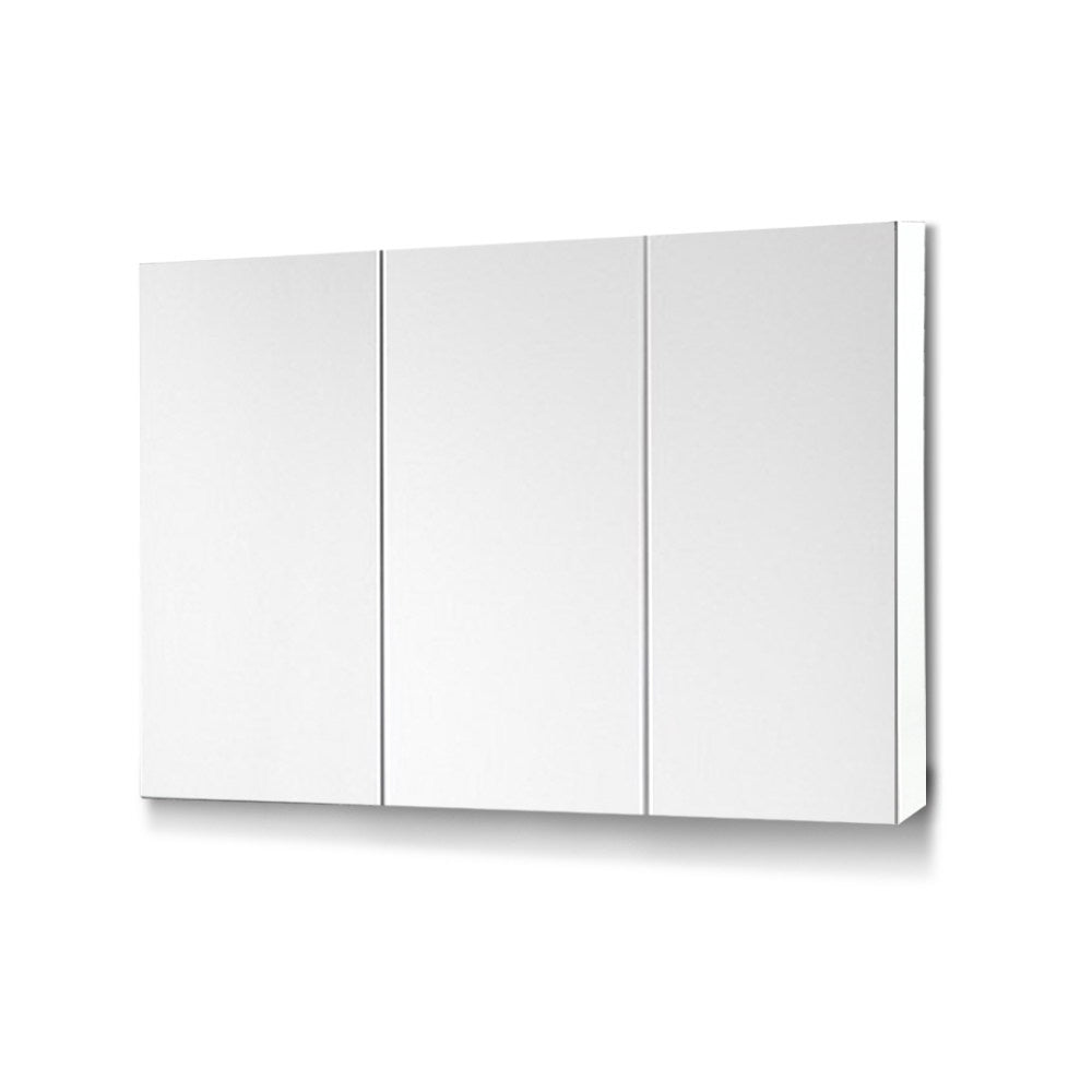 Cefito Bathroom Vanity Mirror with Storage Cabinet - White 900 x 720mm