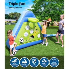 Bestway Outdoor Toys Kids Inflatable Soccer basketball Inflated Play Board Sport