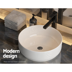 Cefito Bathroom Basin Ceramic Vanity Sink Hand Wash Bowl 35x12cm