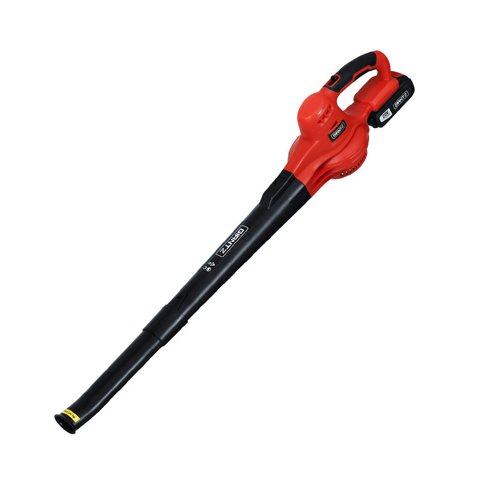 Giantz 20V Cordless Leaf Blower Garden Lithium Battery Electric Nozzles 2-Speed