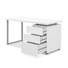 Artiss Computer Desk Drawer White 140CM