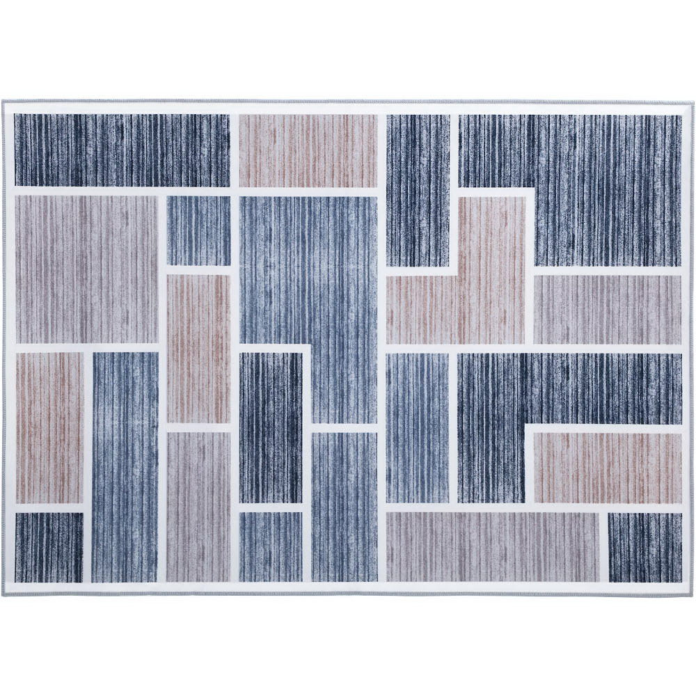 Artiss Floor Rugs 120x170cm Short Pile Area Rug Large Modern Carpet Soft Bedroom