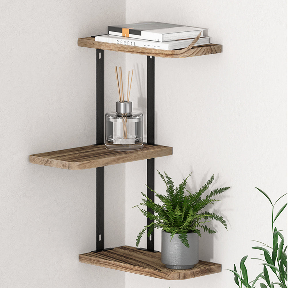 Artiss Floating Wall Shelf 3-Tier