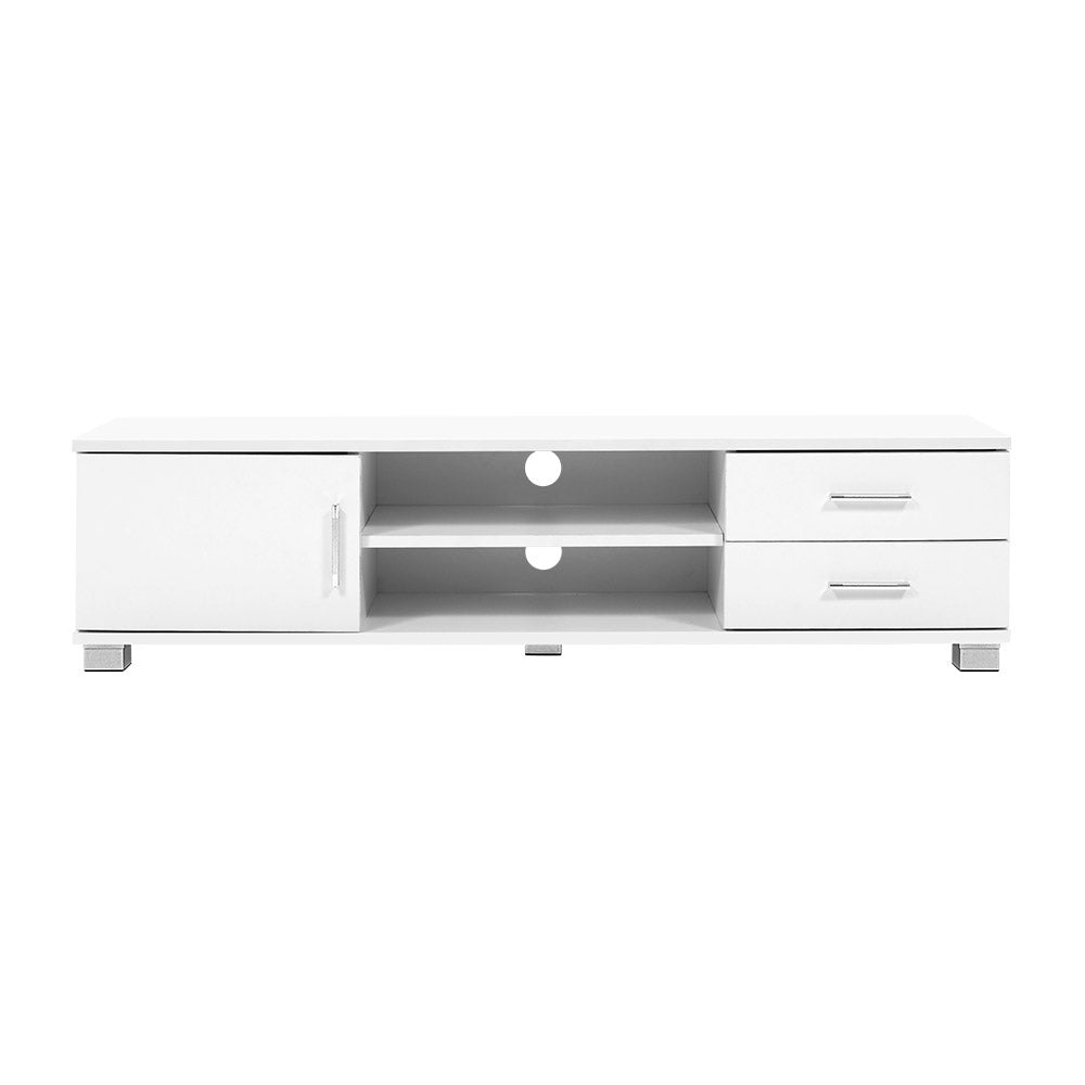 Artiss TV Cabinet Entertainment Unit Stand Storage Drawers Shelf 120cm White