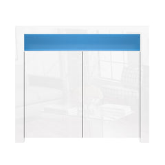 Artiss Buffet Sideboard LED - ARNO White