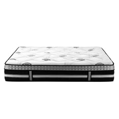 Giselle Bedding Galaxy Euro Top Cool Gel Pocket Spring Mattress 35cm Thick Queen