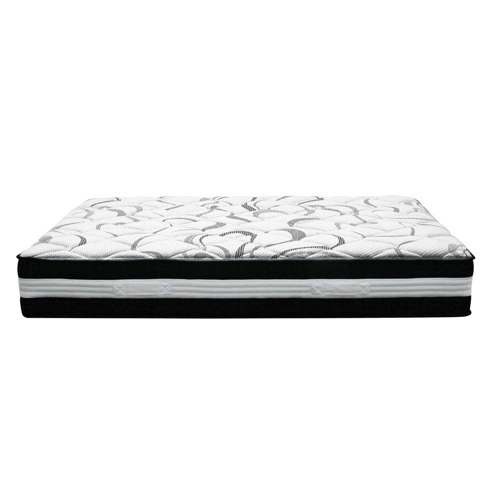 Giselle Bedding Mykonos Euro Top Pocket Spring Mattress 30cm Thick King