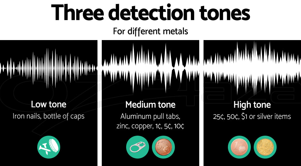 Metal Detector Deep Sensitive LCD Searching Gold Digger Treasure Hunter