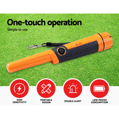 Portable Handheld Pinpointer Metal Detector Automatic Waterproof Hunter