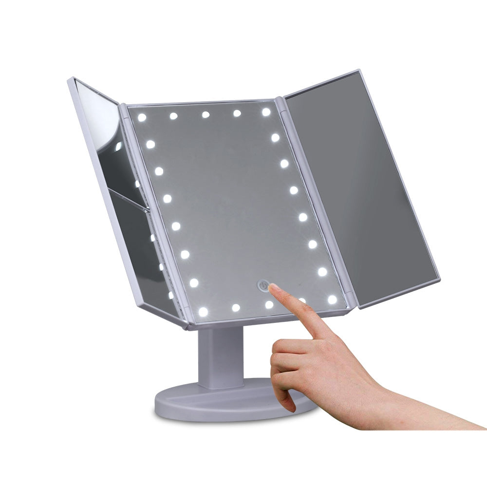 Embellir LED  Tri-Fold Make-Up Mirror