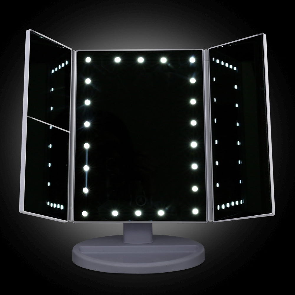 Embellir LED  Tri-Fold Make-Up Mirror